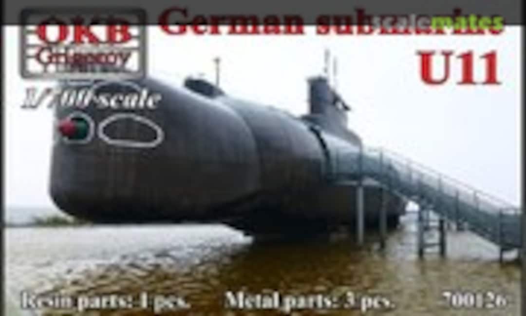 1:700 Type 205 submarine - U11 (OKB Grigorov 700126) 700126