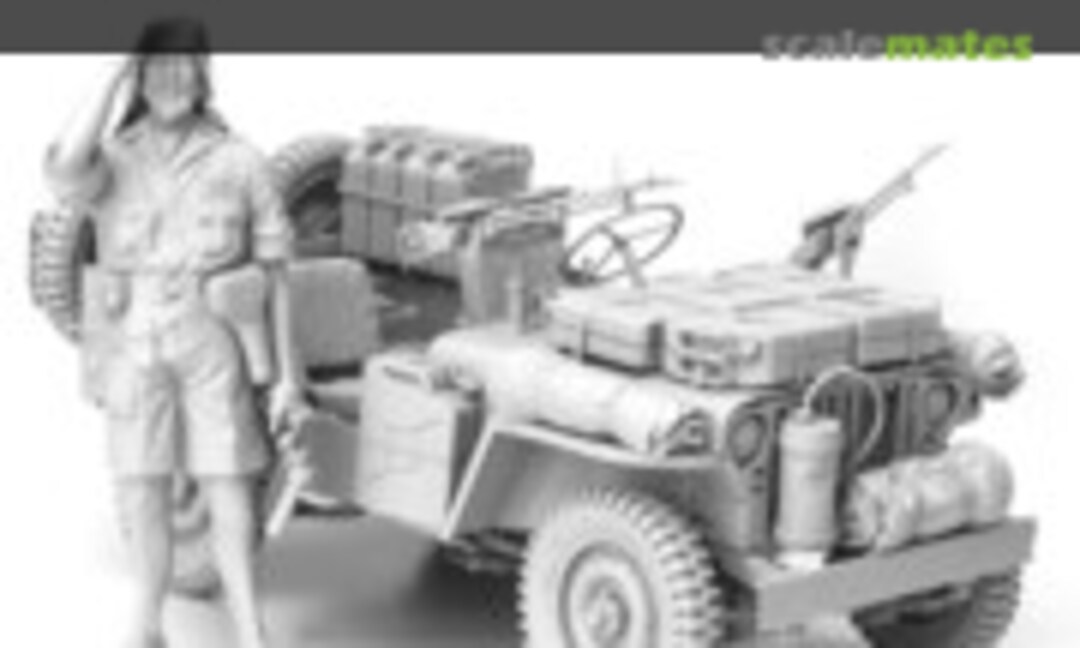 1:16 Special Air Service jeep (SOL MM351)