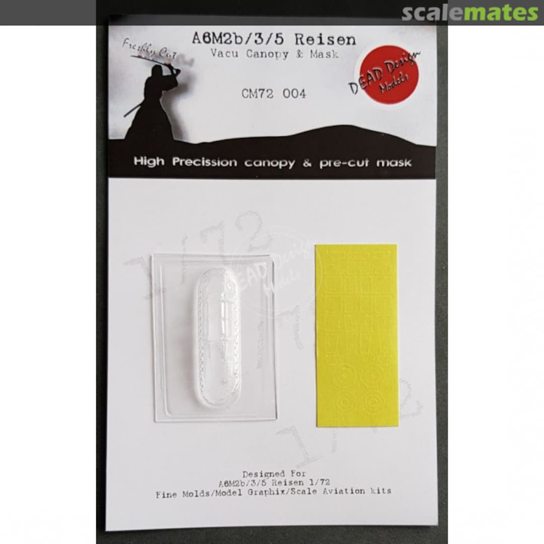 Boxart A6M2b/3/5 Reisen CM72 004 DEAD Design Models
