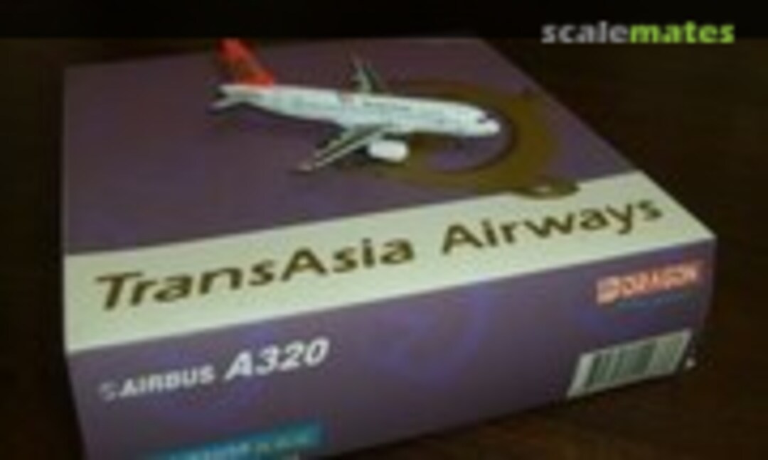 1:400 Transasia Airways A320 (Dragon Wings 55568)