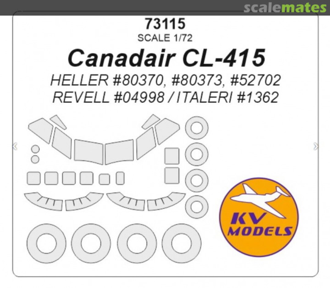 Boxart Canadair CL-415 73115 KV Models Boxart Canadair CL-415 73115 KV Models