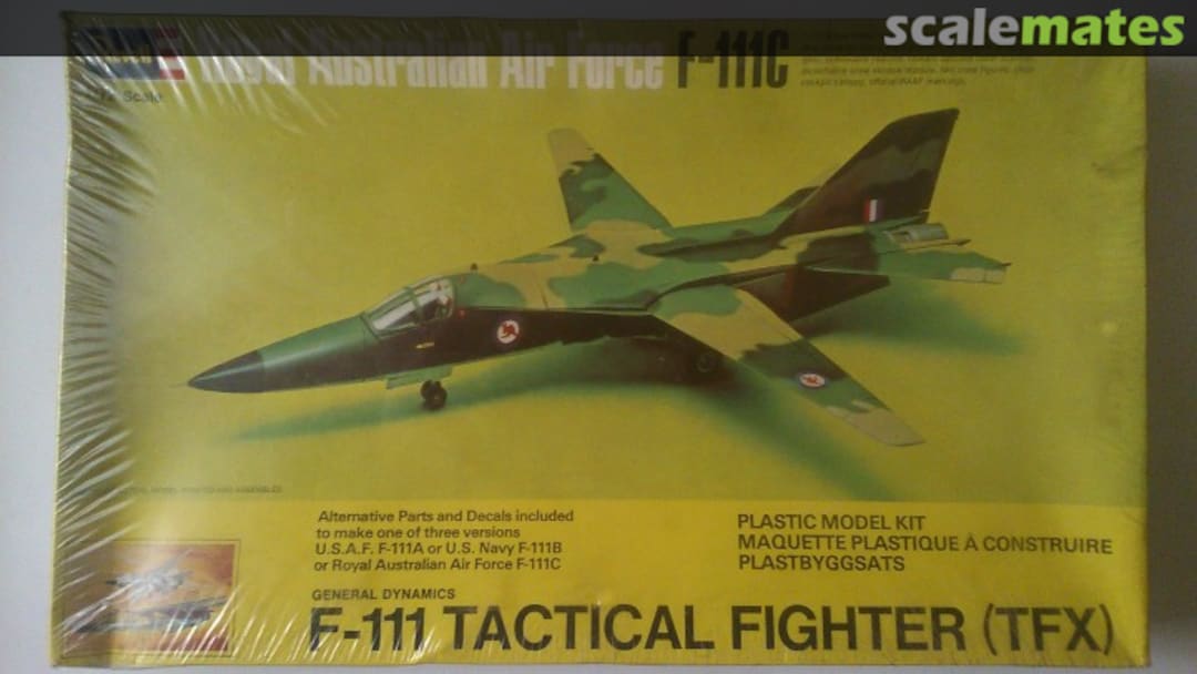 Boxart F-111C H-210 Revell (Great Britain)
