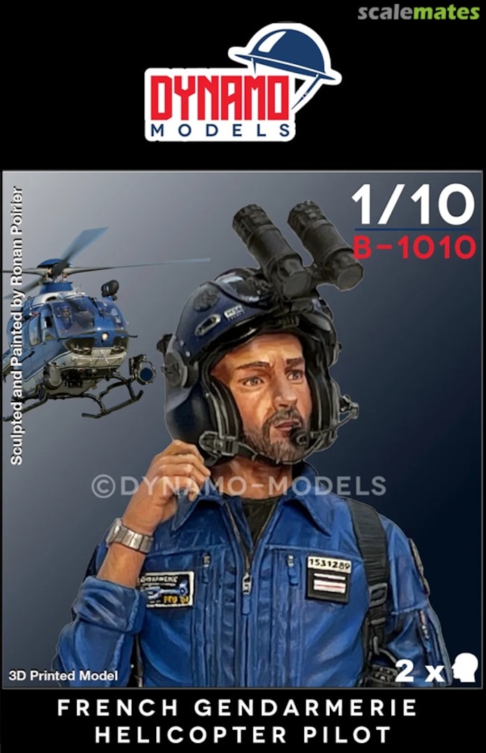 Boxart FRENCH GENDARMERIE HELICOPTER PILOT B1010 Dynamo Models Boxart FRENCH GENDARMERIE HELICOPTER PILOT B1010 Dynamo Models