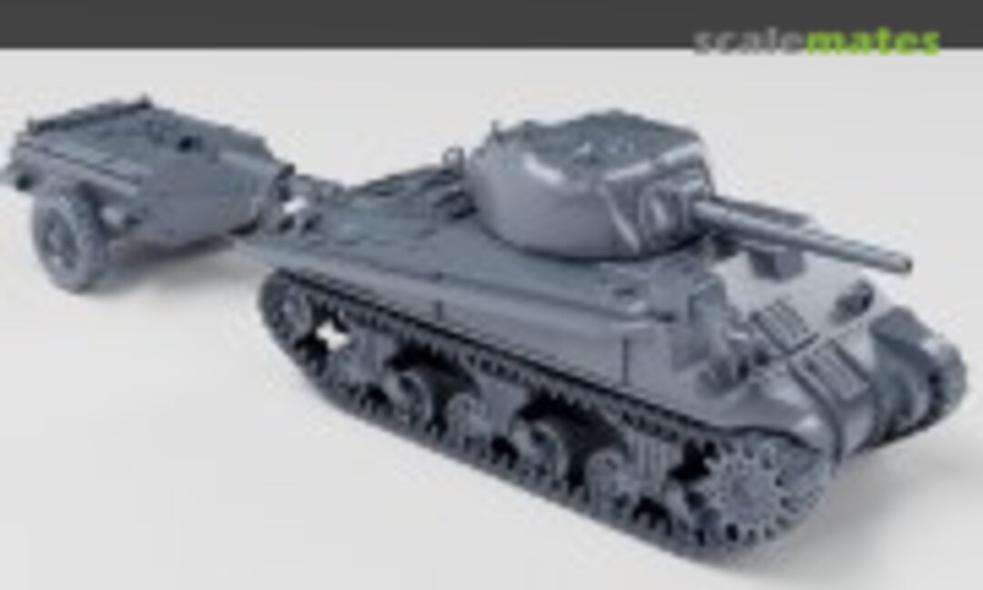 1:72 Medium Tank M4A4 Sherman Crocodile - closed hatch (EMP3d 72011627)