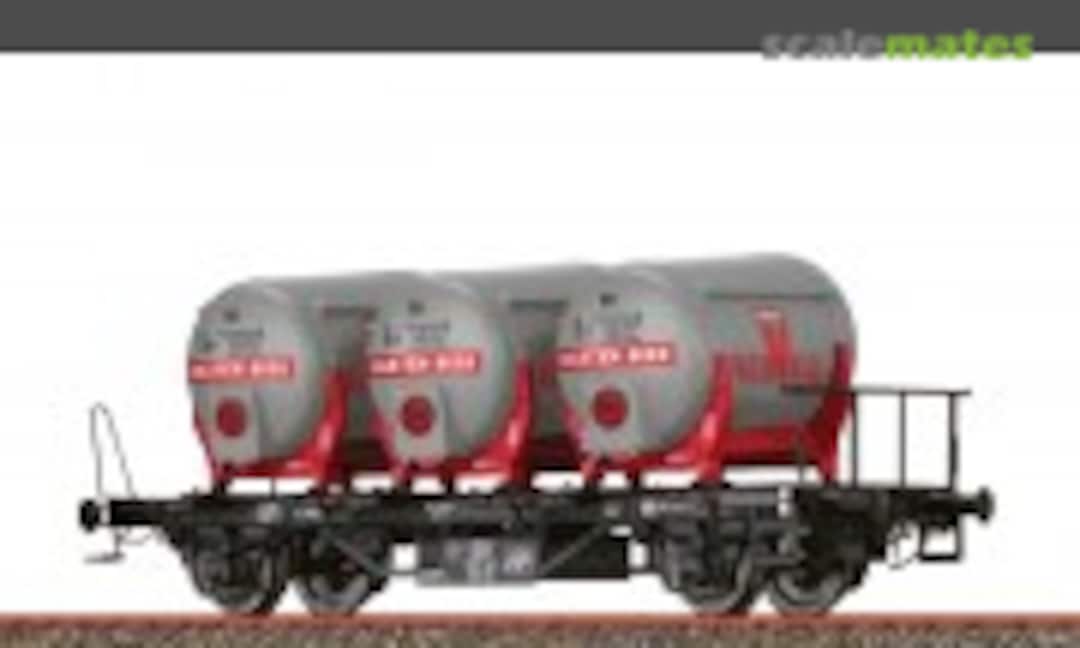 Behältertragwagen BTs 30 DB mit Ddikr621 (Brawa 50605)