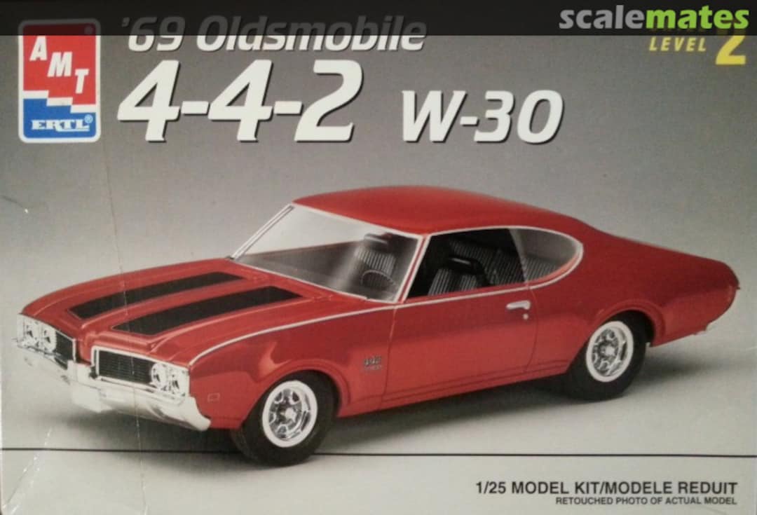 Boxart '69 Oldsmobile 4-4-2 W-30 8232 AMT/ERTL Boxart '69 Oldsmobile 4-4-2 W-30 8232 AMT/ERTL