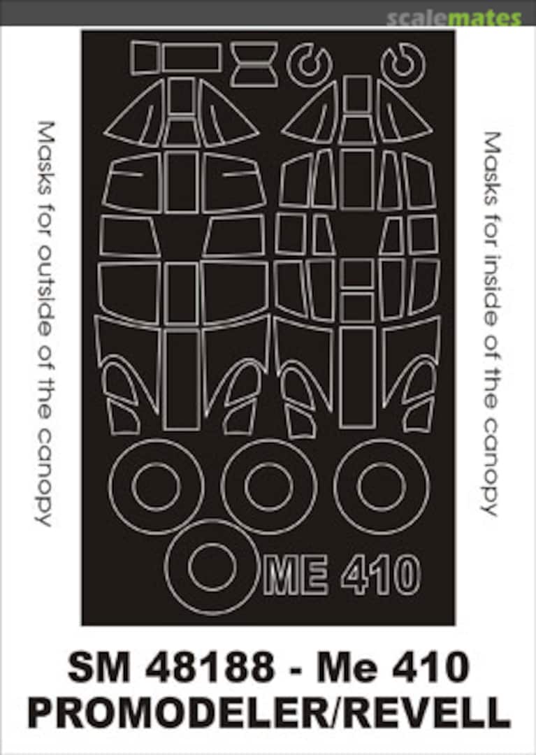 Boxart Messerschmitt Me 410B SM48188 Montex Boxart Messerschmitt Me 410B SM48188 Montex