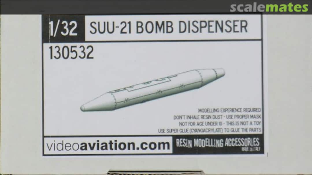 Boxart SUU-21 Bomb Dispenser 130532 Videoaviation.com