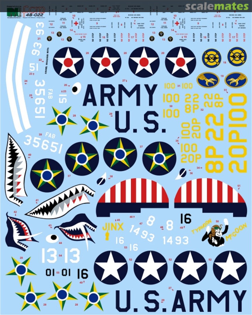 Contents P-40C, E, K & M 48-022 FCM Contents P-40C, E, K & M 48-022 FCM