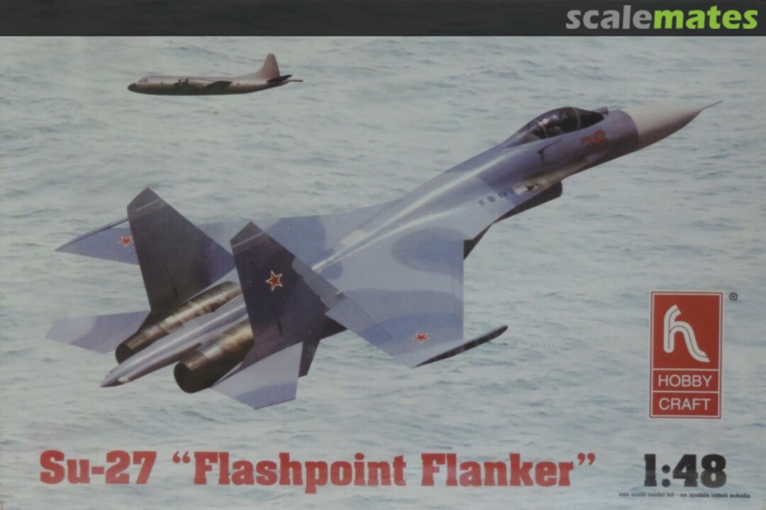 Boxart Su-27 "Flashpoint Flanker" HC1824 Hobbycraft Boxart Su-27 "Flashpoint Flanker" HC1824 Hobbycraft