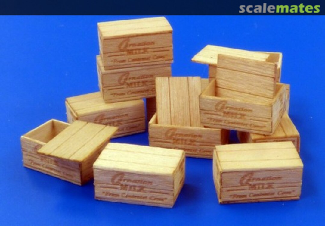Boxart US wooden crates condensed Milk 481 PlusModel