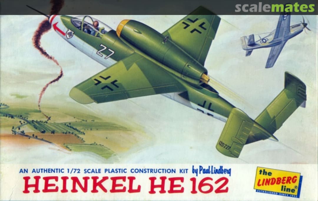 Boxart Heinkel He 162 581-50 Lindberg Boxart Heinkel He 162 581-50 Lindberg