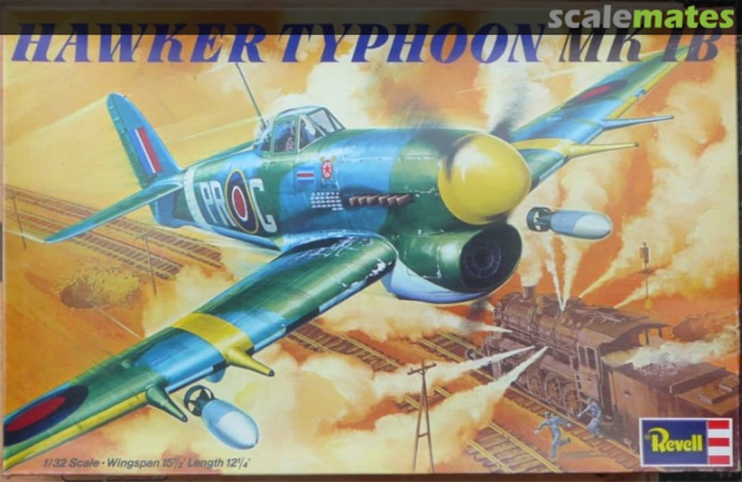 Boxart Hawker Typhoon Mk IB H-266 Revell Boxart Hawker Typhoon Mk IB H-266 Revell