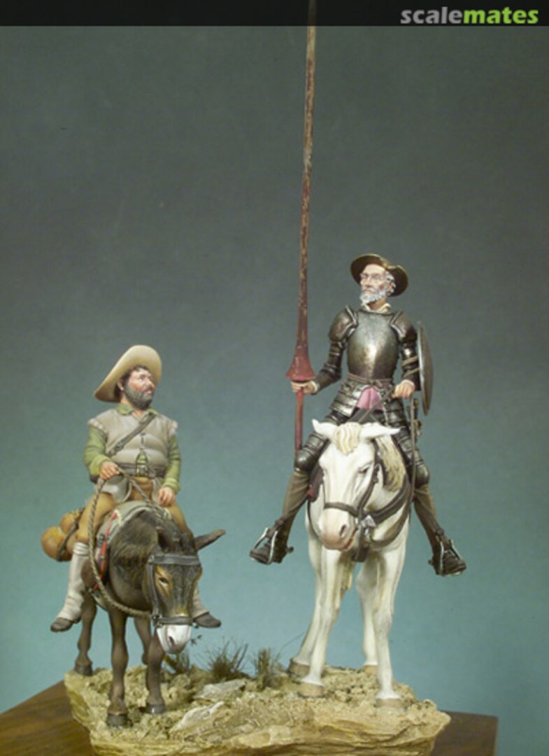 Boxart Don Quixote and Sancho SG-S12 Andrea Miniatures Boxart Don Quixote and Sancho SG-S12 Andrea Miniatures