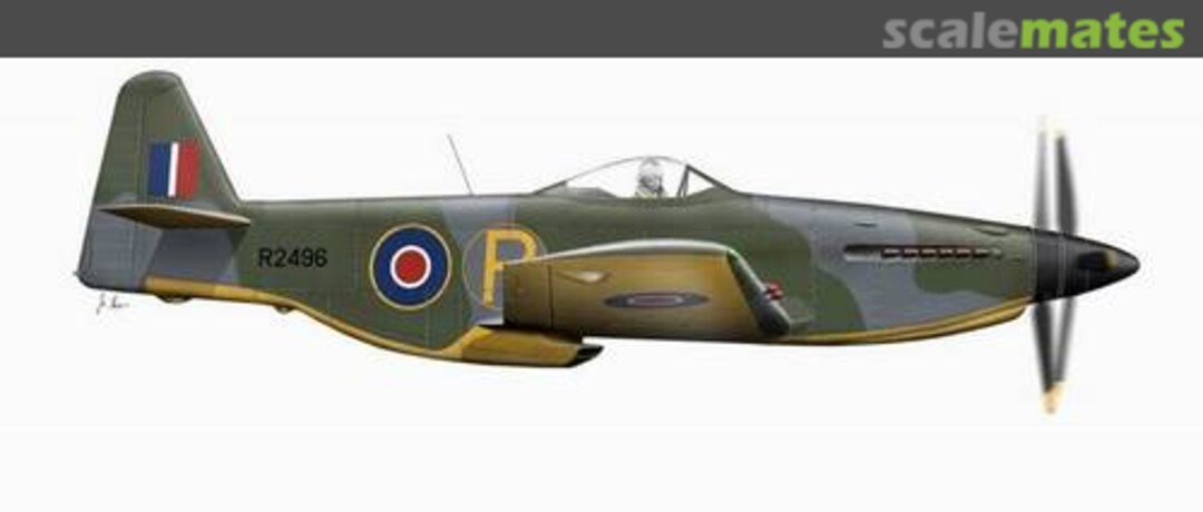 Boxart Martin Baker MB-5 PLT112 Planet Models Boxart Martin Baker MB-5 PLT112 Planet Models