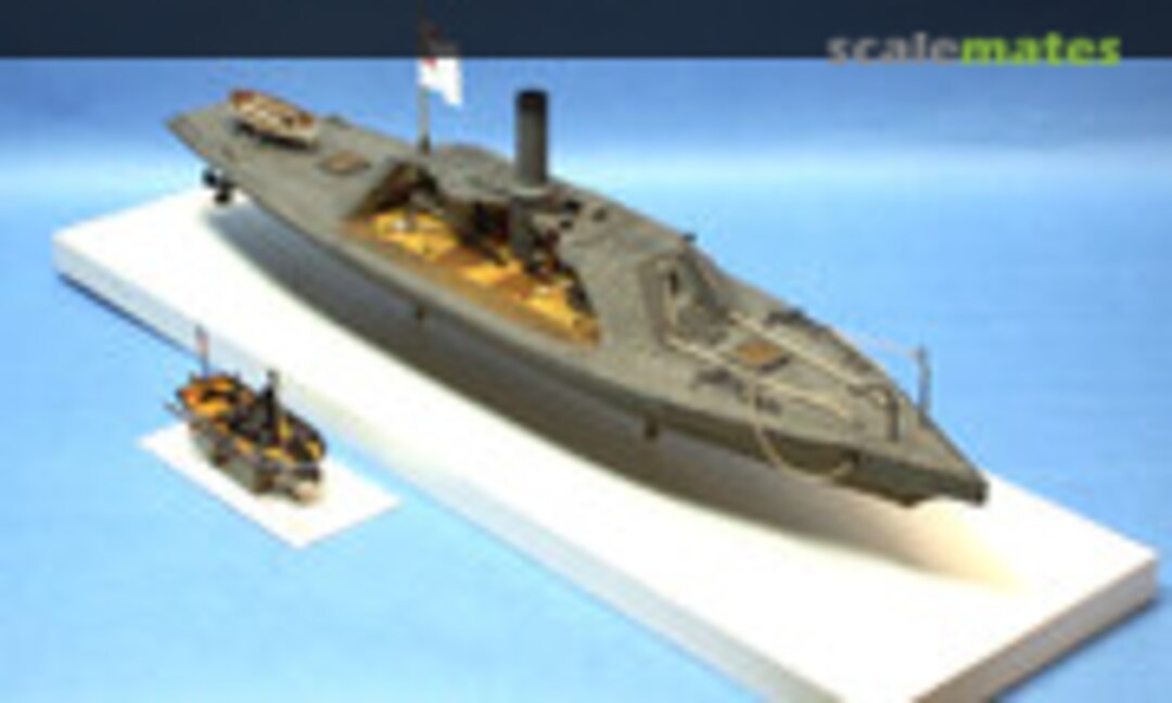 1:96 CSS Albemarle Confederate Ironclad Warship Kit (Cottage Industry Models 96006) 96006