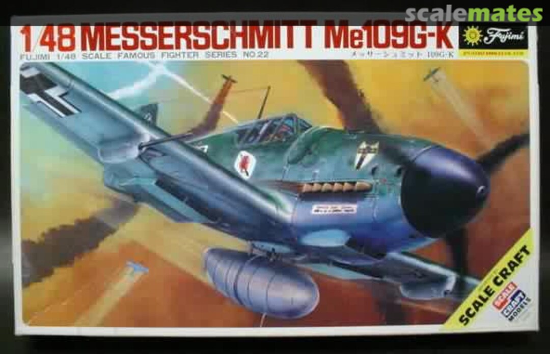 Boxart Messerschmitt Me109G-K 5A22-600 Fujimi/Scale Craft Boxart Messerschmitt Me109G-K 5A22-600 Fujimi/Scale Craft