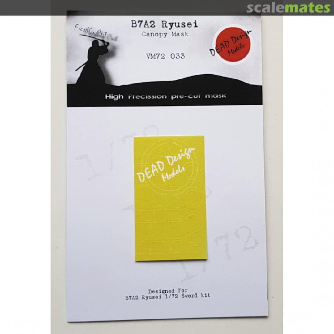 Boxart B7A2 Ryusei - Canopy Mask VM72033 DEAD Design Models