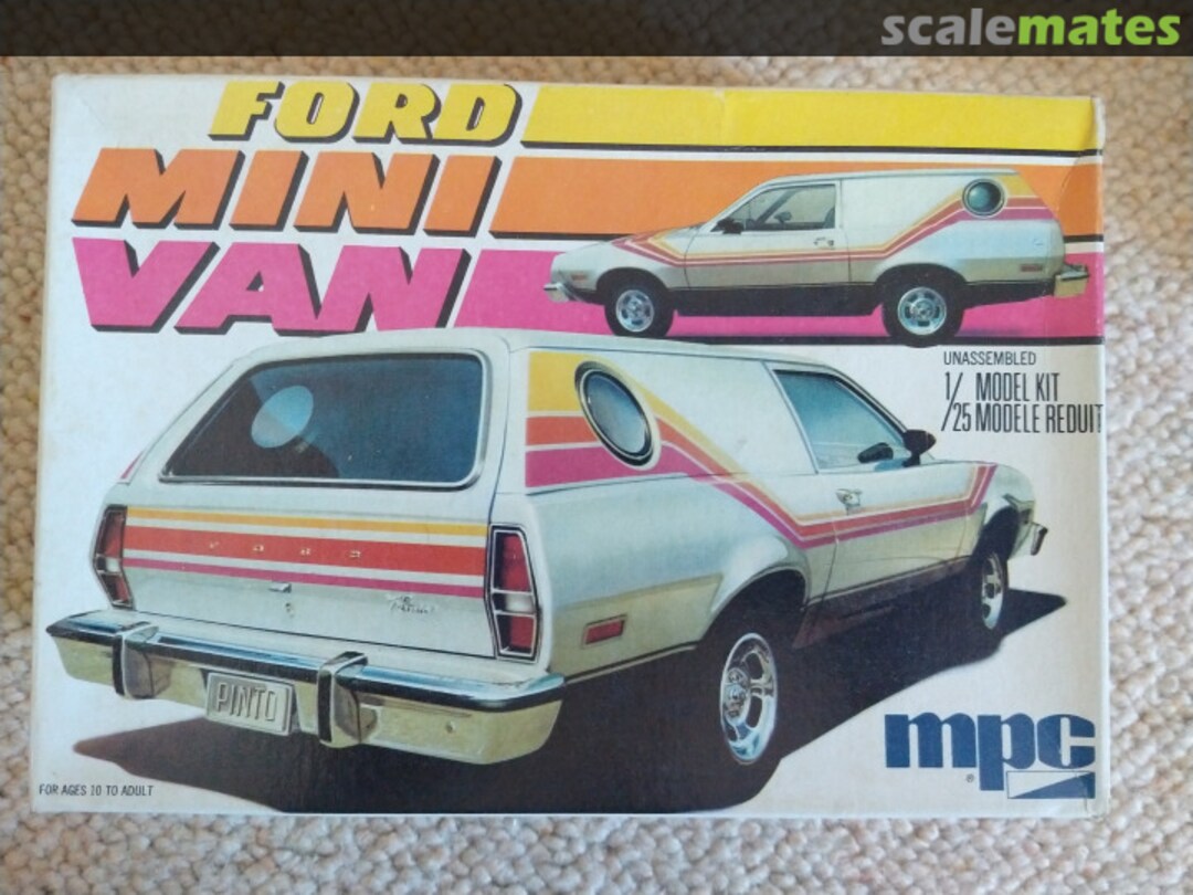 Boxart Pinto wagon mini van 1-0780 MPC Boxart Pinto wagon mini van 1-0780 MPC
