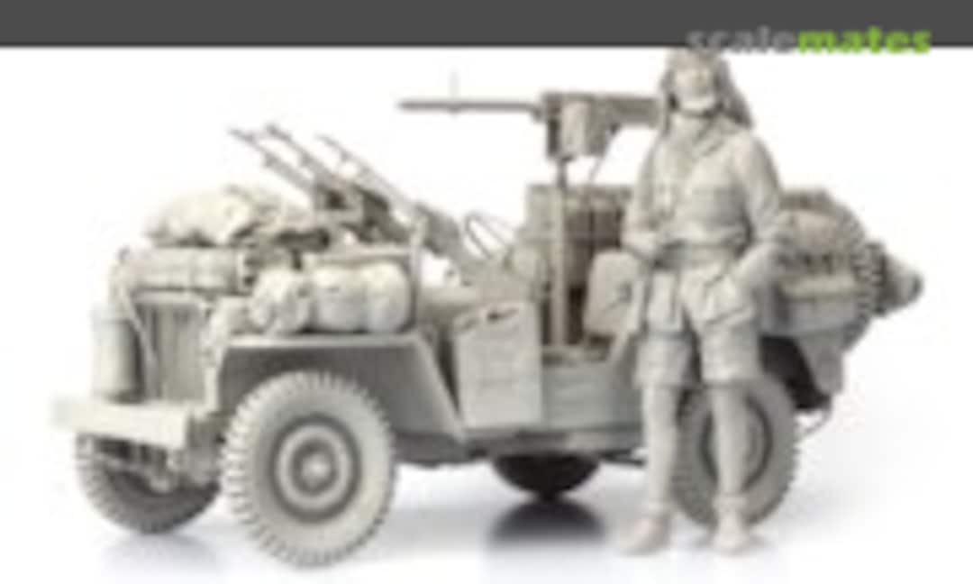 1:16 WWII British SAS 1/4 Ton 4x4 Patrol Car (SOL MM353)