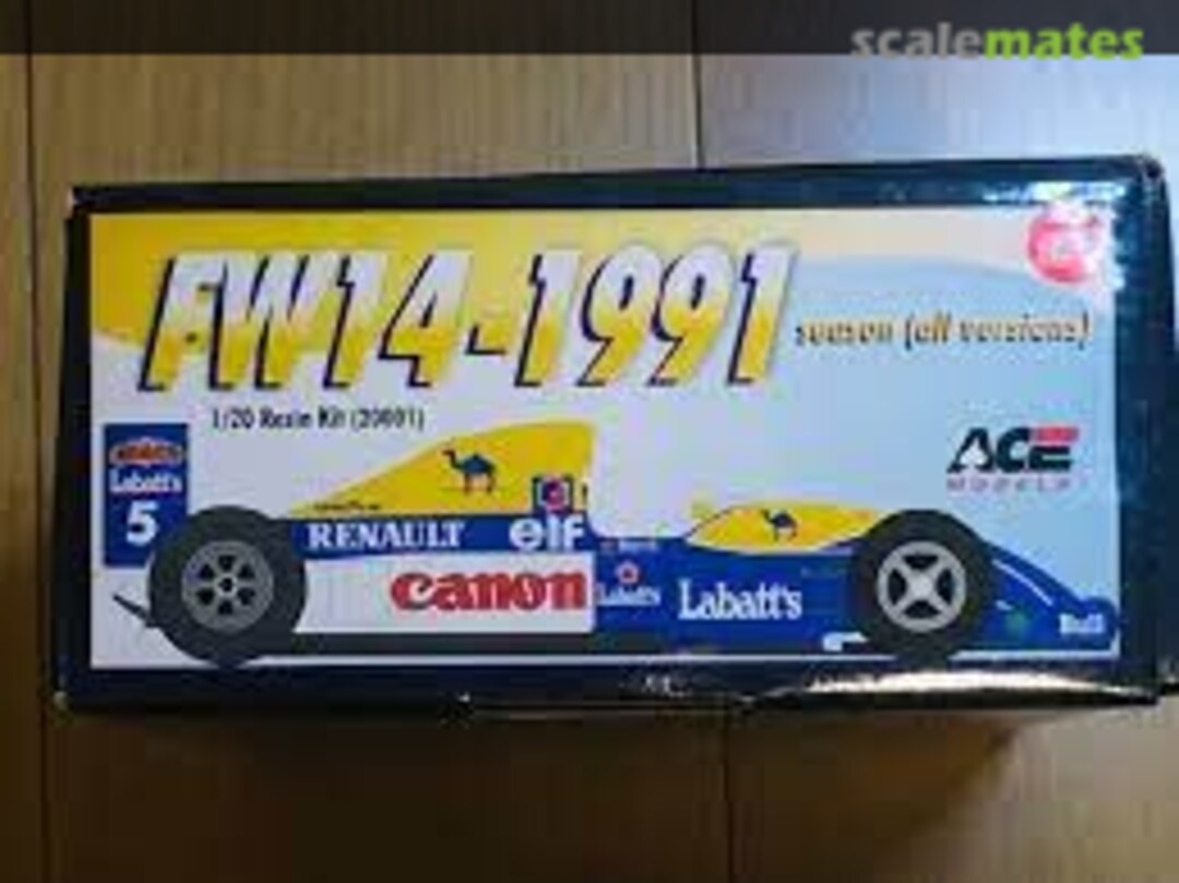 Boxart Williams FW14  Ace Models