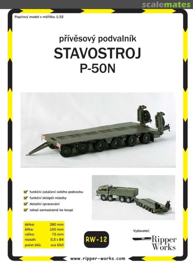 Boxart Stavostroj P-50N RW-12 RipperWorks Boxart Stavostroj P-50N RW-12 RipperWorks
