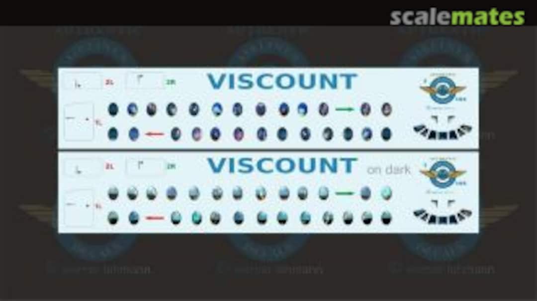 Boxart Vickers Viscount - Cockpit and cabin windows D-144-VI-01-0002 Authentic Airliners Boxart Vickers Viscount - Cockpit and cabin windows D-144-VI-01-0002 Authentic Airliners