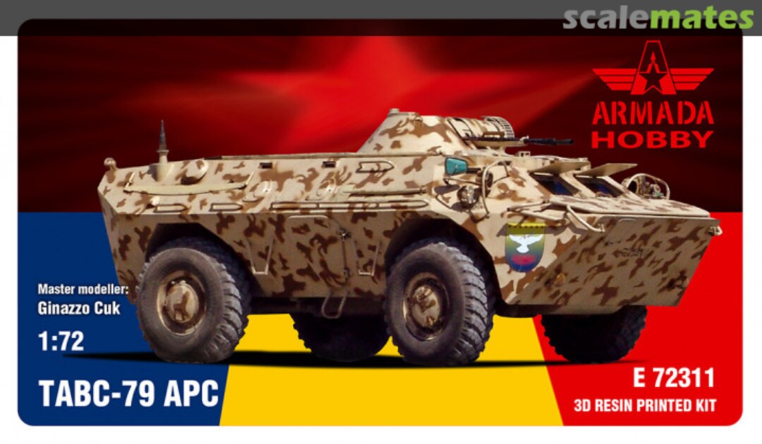 Boxart TABC-79 APC (TURRETED) E72311 Armada Hobby