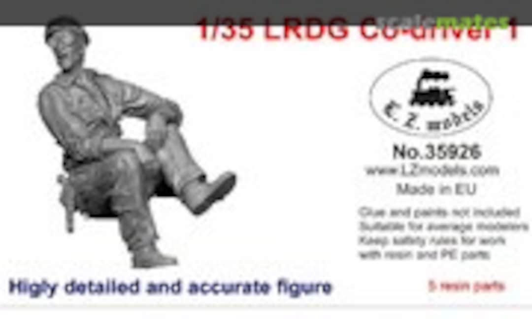 1:35 LRDG Co-driver 1 (L.Z. Models 35926) 35926