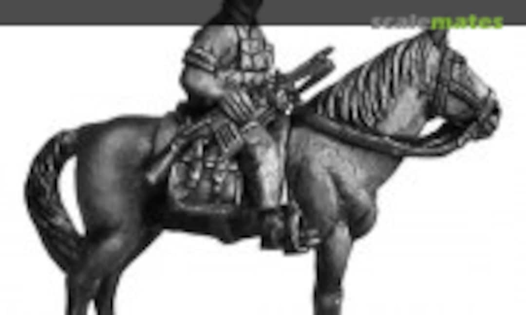 28mm 1970s Rhodesian Greys Scout on patrol with FN Heavy Barrel LMG (Eureka Miniatures )