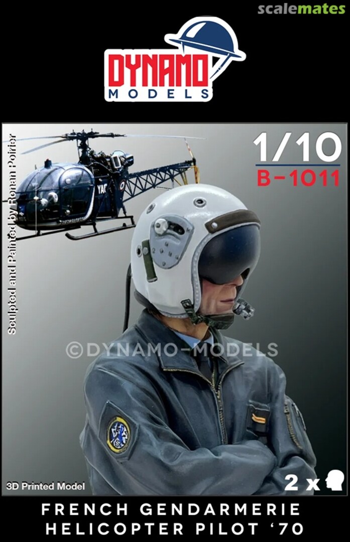 Boxart FRENCH GENDARMERIE HELICOPTER PILOT '70 B1011 Dynamo Models Boxart FRENCH GENDARMERIE HELICOPTER PILOT '70 B1011 Dynamo Models
