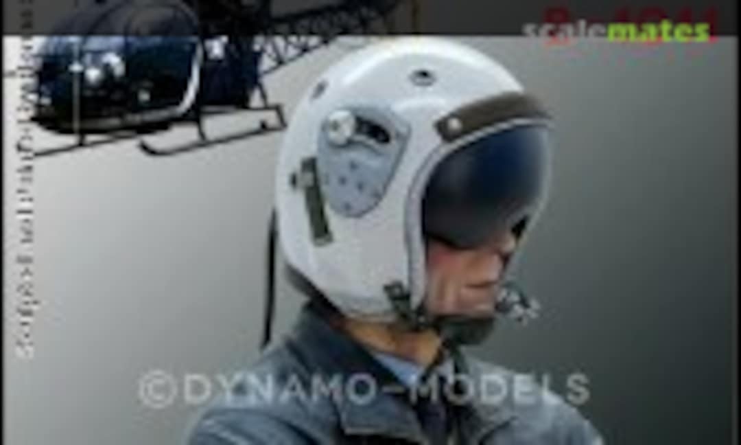 1:10 FRENCH GENDARMERIE HELICOPTER PILOT '70 (Dynamo Models B1011) B1011