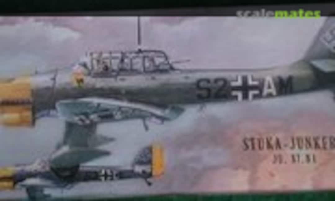 1:72 Stuka-Junkers Ju, 87,B1 (Heller 388)