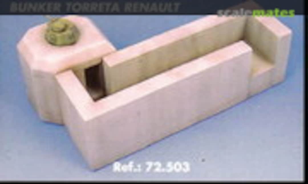 Bunker Renault Turret (Alhambra Models 72.503)