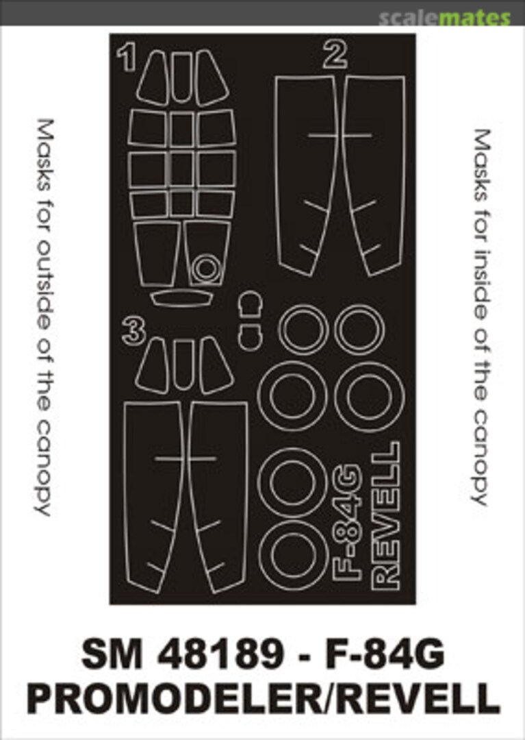 Boxart F-84G Thunderjet SM48189 Montex Boxart F-84G Thunderjet SM48189 Montex