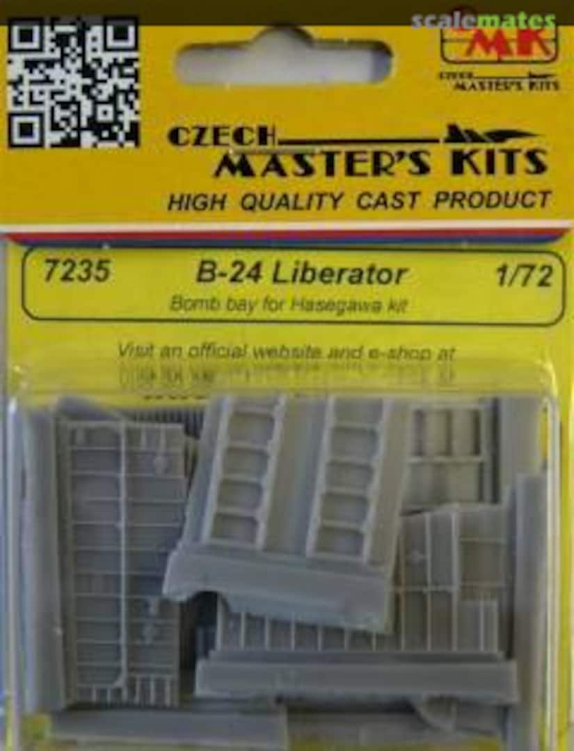 Boxart B-24 Liberator Bomb bay 7235 CMK Boxart B-24 Liberator Bomb bay 7235 CMK