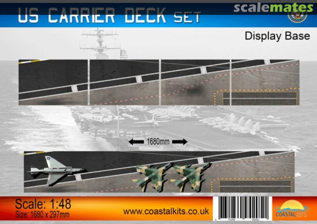 Boxart US Carrier Deck Set CKS365-48 Coastal Kits Boxart US Carrier Deck Set CKS365-48 Coastal Kits