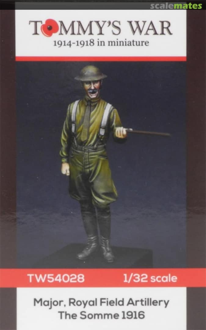 Boxart Major, Royal Field Artillery TW54028 Tommy's War Boxart Major, Royal Field Artillery TW54028 Tommy's War