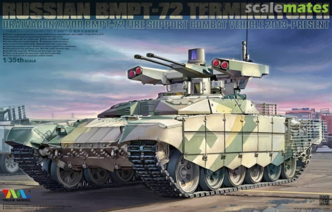 Boxart BMPT-72 Terminator II 4611 Tiger Model Boxart BMPT-72 Terminator II 4611 Tiger Model