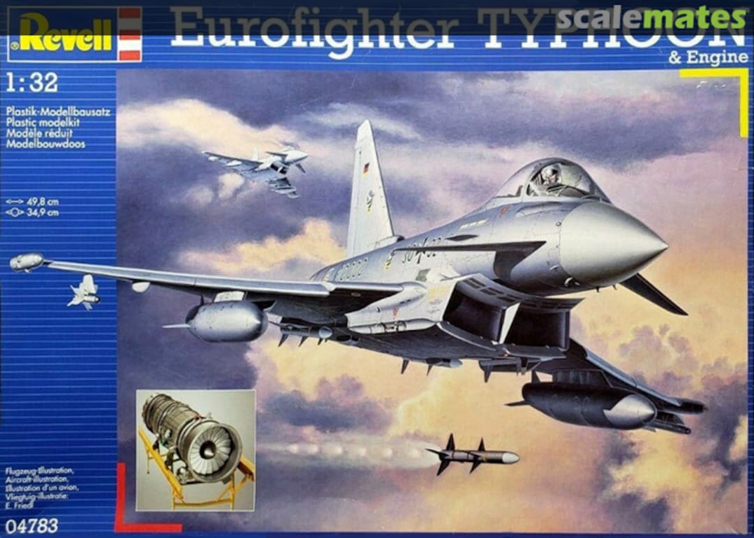 Boxart Eurofighter Typhoon & Engine 04783 Revell