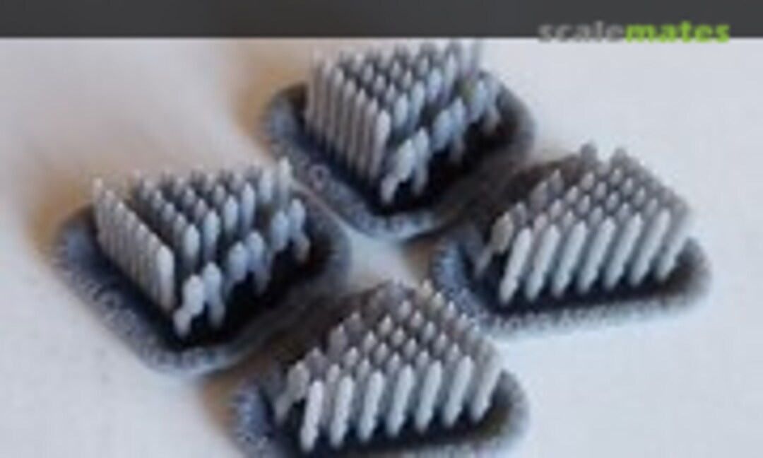 1:200 Acetylene and Oxygen Cylinders (set of 24 and 112) (Model Monkey 200-Acetyene.O2) 200-Acetyene.O2