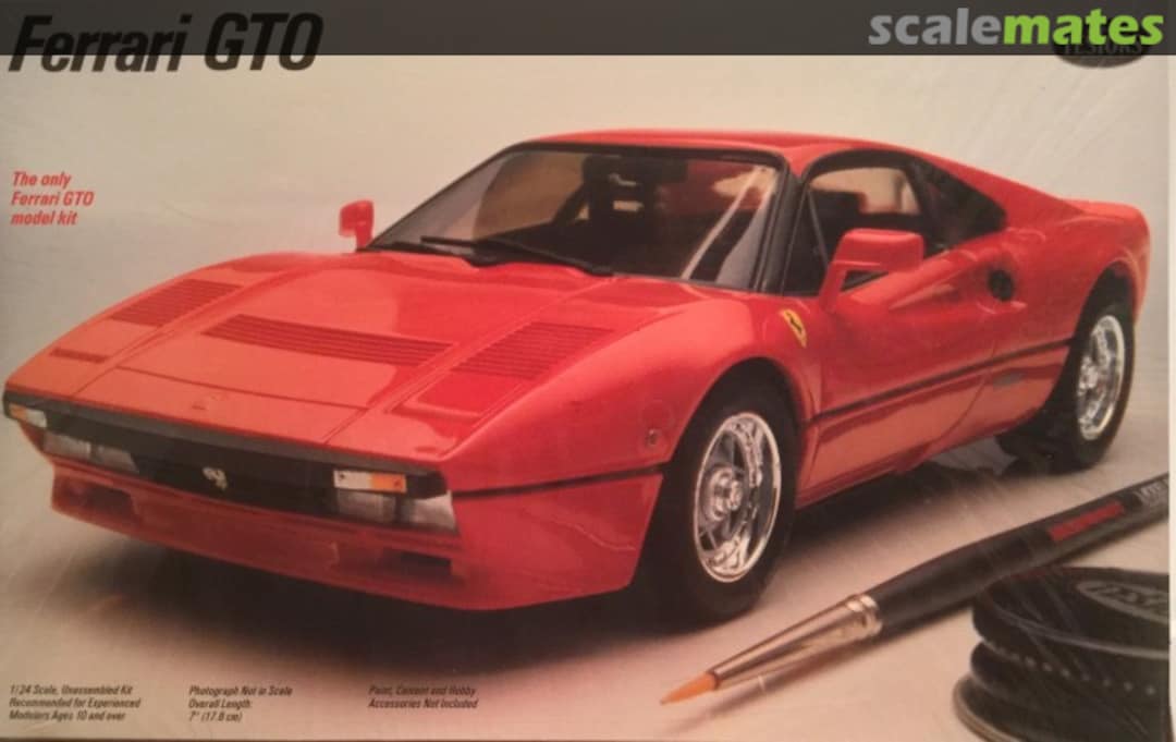 Boxart Ferrari GTO 221 Testors/Italeri