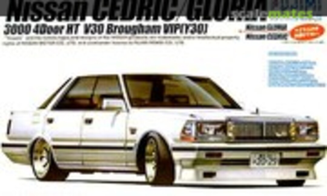 1:24 Nissan Cedric/Gloria 3000 4Door HT V30 Brougham VIP (Y30) (Fujimi 03735)
