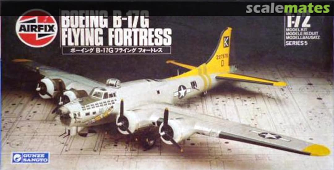 Boxart Boeing B-17G Flying Fortress GX-103 Airfix/Gunze Boxart Boeing B-17G Flying Fortress GX-103 Airfix/Gunze