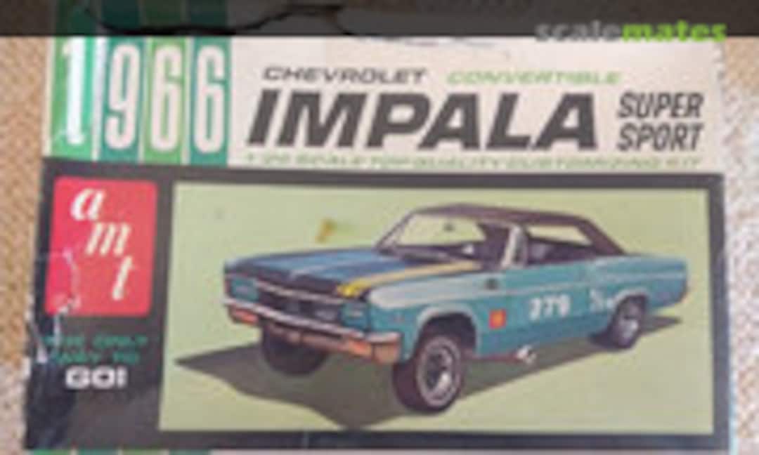 1:25 1966 Chevrolet Impala super sport convertible (AMT 6716-200)