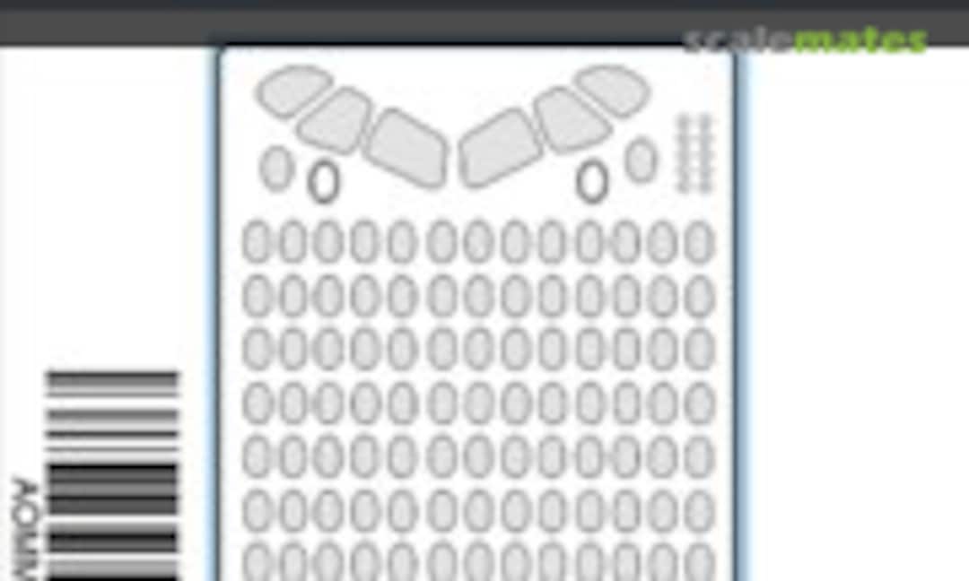 1:144 A350-900 mask 1:144 (AddON model AOMM14401) AOMM14401