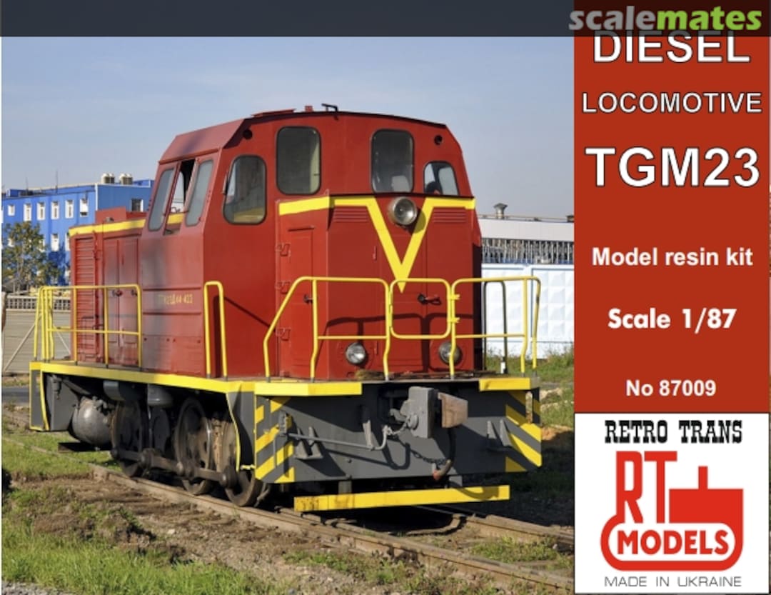 Boxart Soviet diesel shunter TGM23 87009 RTM Boxart Soviet diesel shunter TGM23 87009 RTM