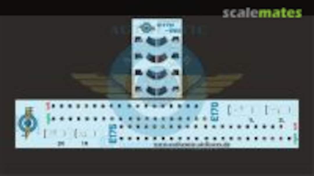 Boxart Embraer E170/175 - Cockpit and cabin windows D144-E02-3 Authentic Airliners Boxart Embraer E170/175 - Cockpit and cabin windows D144-E02-3 Authentic Airliners