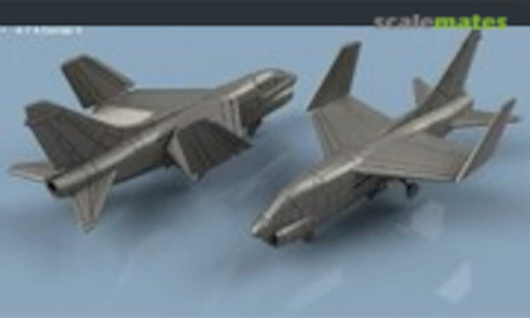 1:400 A-7A Corsair II folded wings (L'Arsenal 3D400143) 3D400143