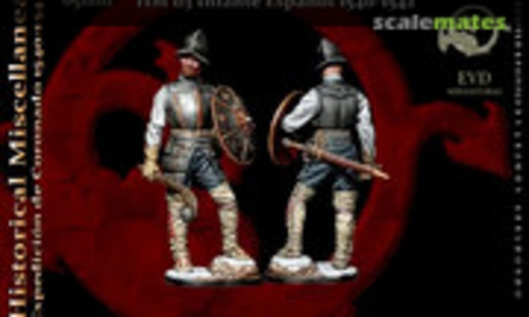 65mm Spanish Infantryman - Coronado Expedition 1540-1542 (El Viejo Dragón Miniaturas HM03) HM03